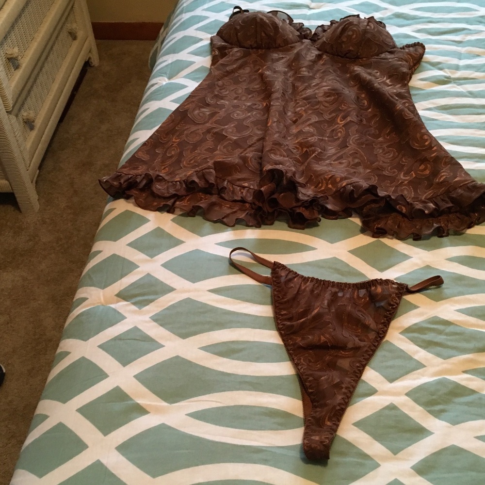 Short Gown and Thong